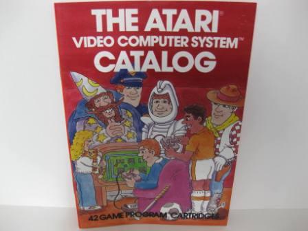 Atari 42 Game Catalog (Red) - Atari 2600 Manual